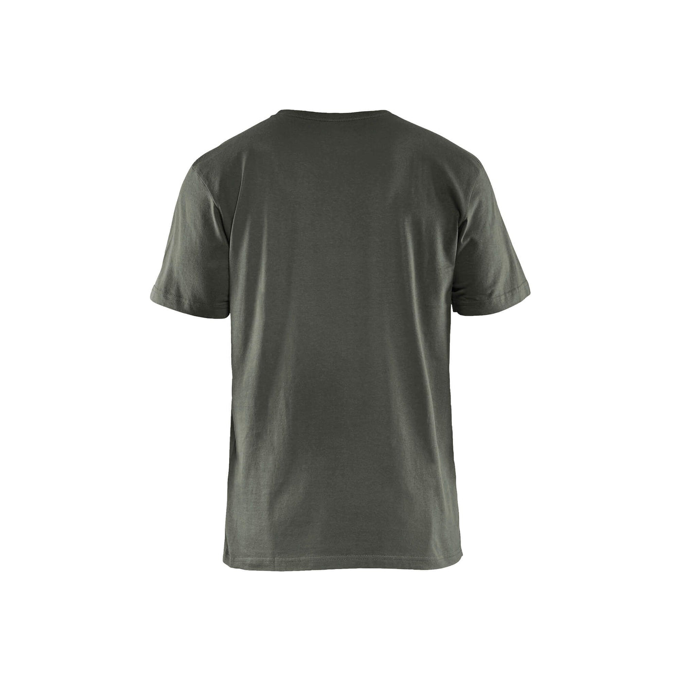 Blaklader 35251042 Work Cotton T-Shirt Army Green Rear #colour_army-green