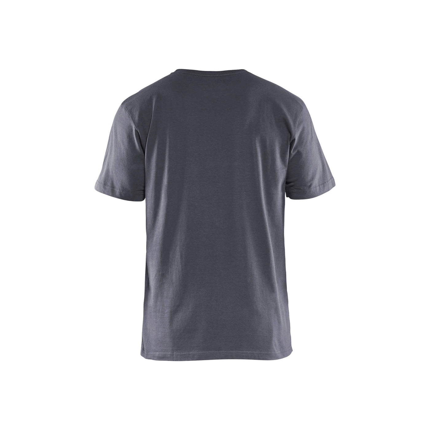 Blaklader 35251042 Work Cotton T-Shirt Grey Rear #colour_grey