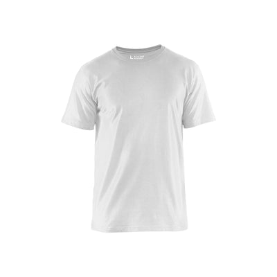 Blaklader 35251042 Work Cotton T-Shirt White Main #colour_white