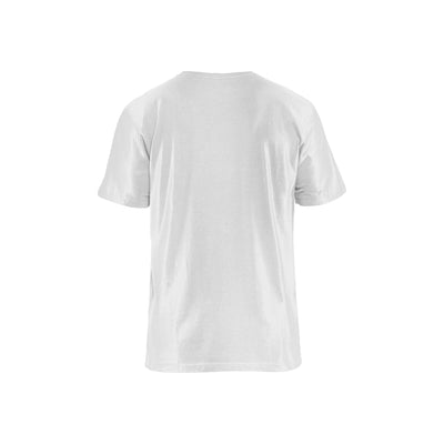 Blaklader 35251042 Work Cotton T-Shirt White Rear #colour_white