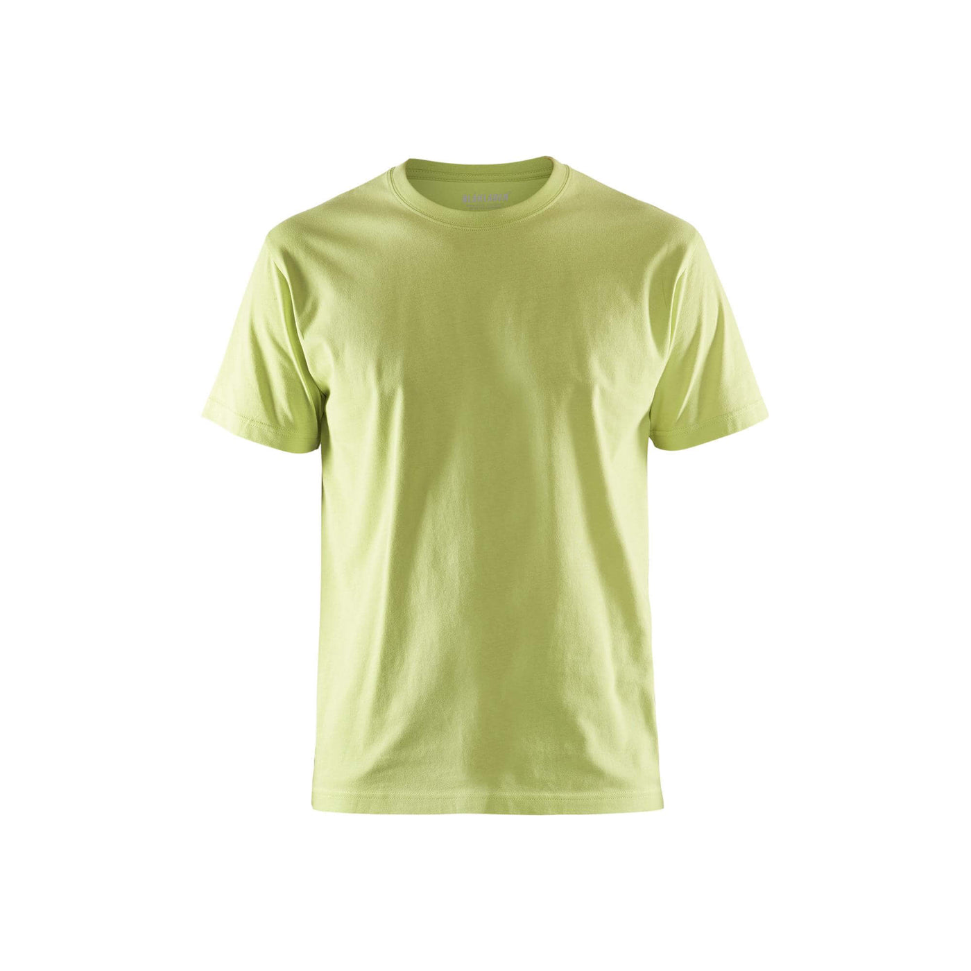 Blaklader 35251042 Work Cotton T-Shirt Lime Green Main #colour_lime-green