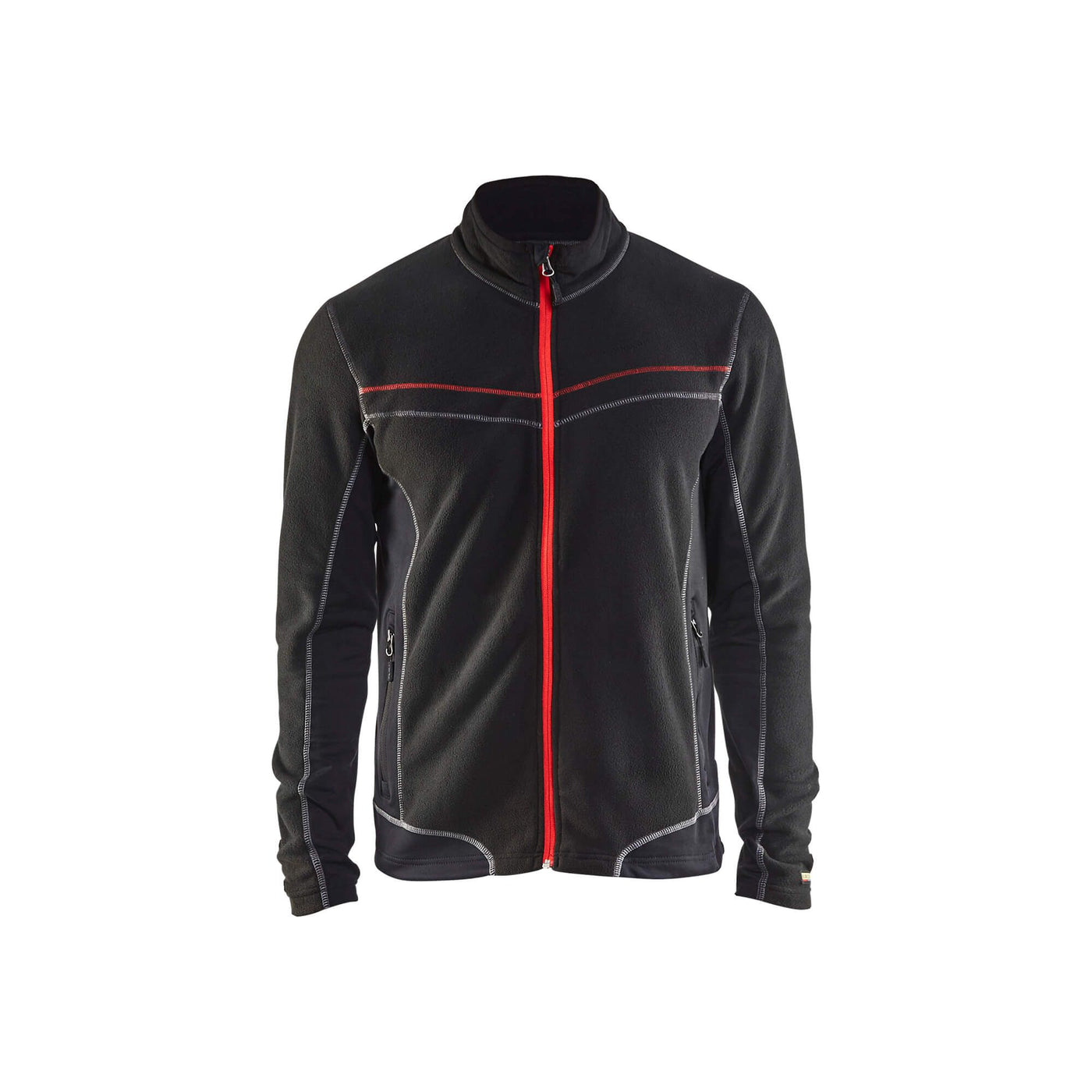 Blaklader 49971010 Work Fleece Jacket Black Main #colour_black