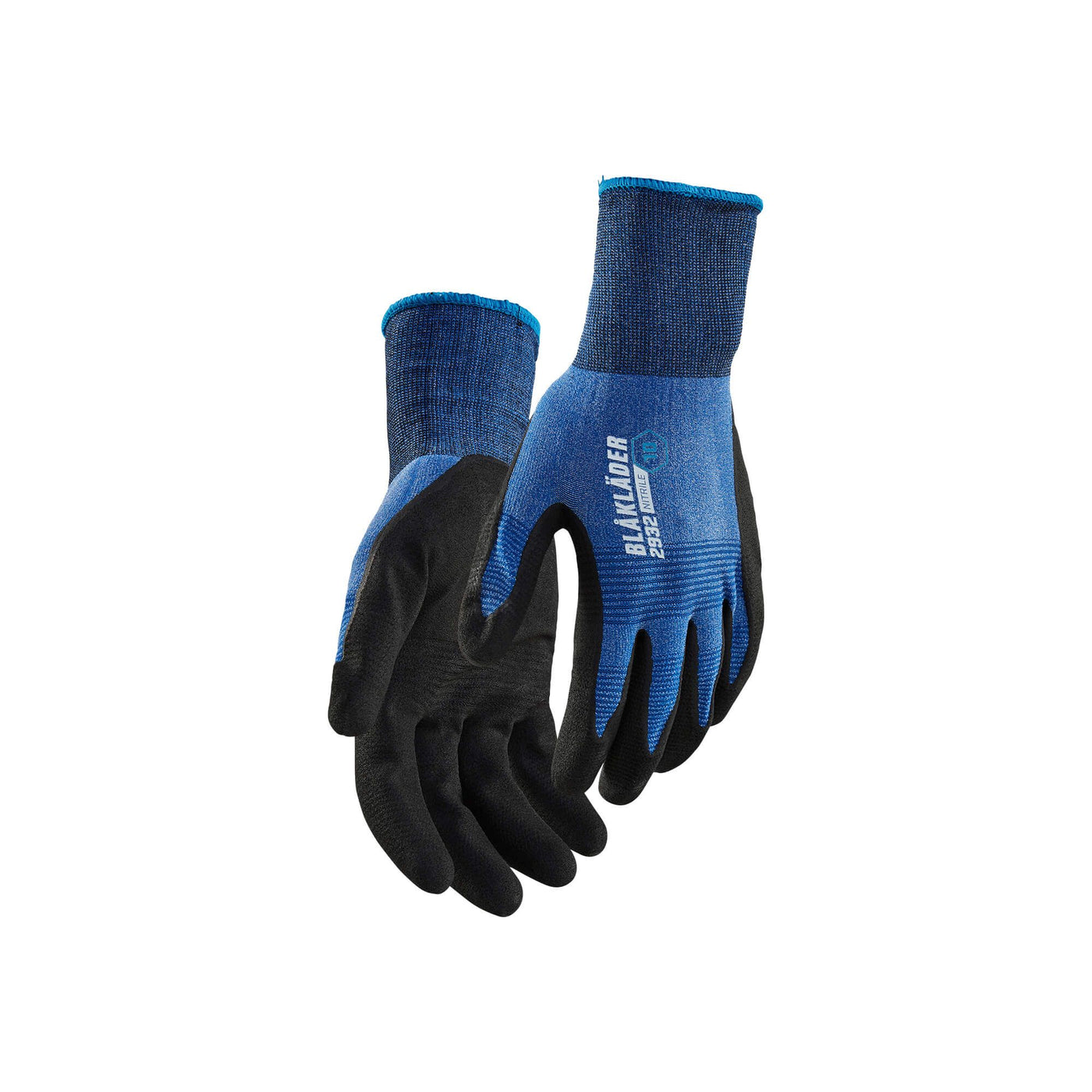 Blaklader 29321455 Work Gloves Nitrile-Dipped Cornflower Blue Main #colour_cornflower-blue