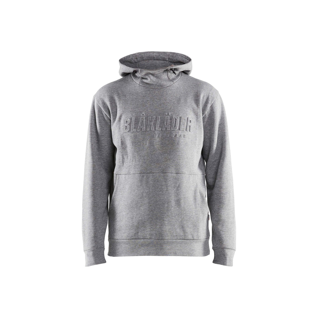 Blaklader 35301157 Work Hoodie 3D Grey Melange Main #colour_grey-melange