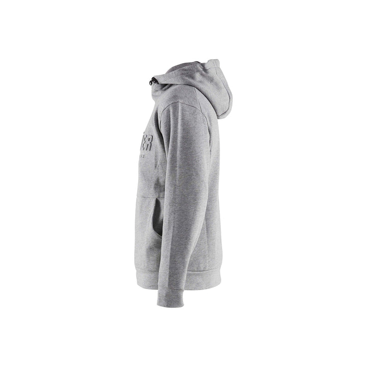 Blaklader 35301157 Work Hoodie 3D Grey Melange Left #colour_grey-melange