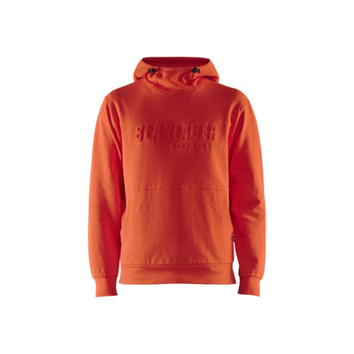 Blaklader 35301158 Hoodie 3D Orange Red Main #colour_orange-red