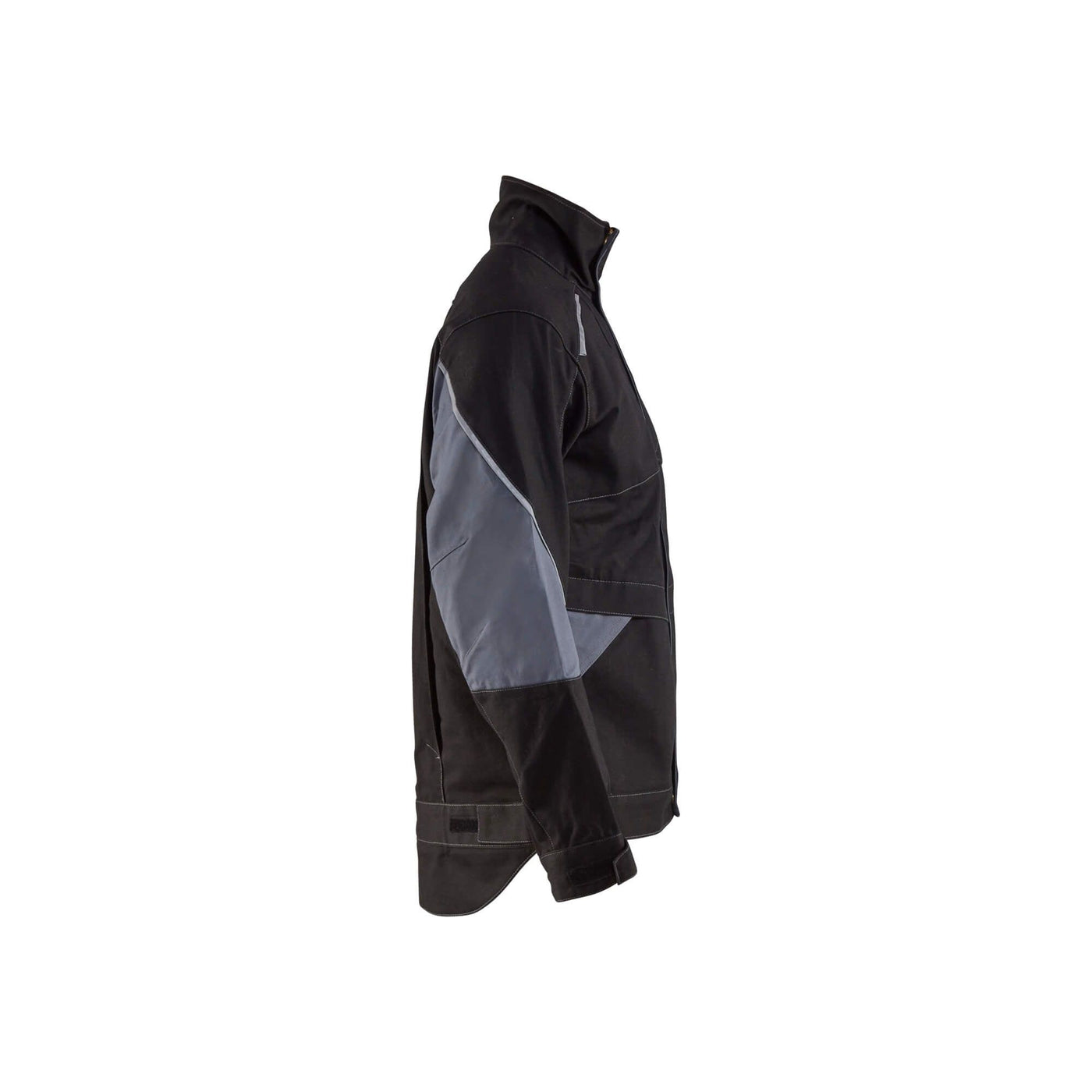 Blaklader 40611516 Work Jacket Flame-Retardant Black/Grey Right #colour_black-grey