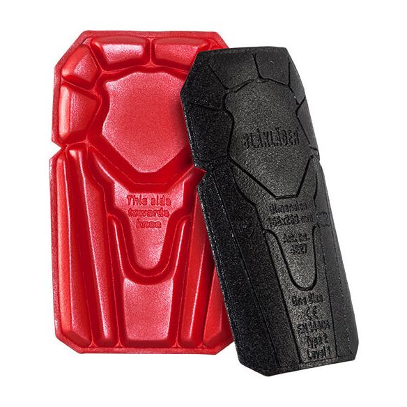 Blaklader 40271203 Work Knee Pads Black/Red Main #colour_black-red