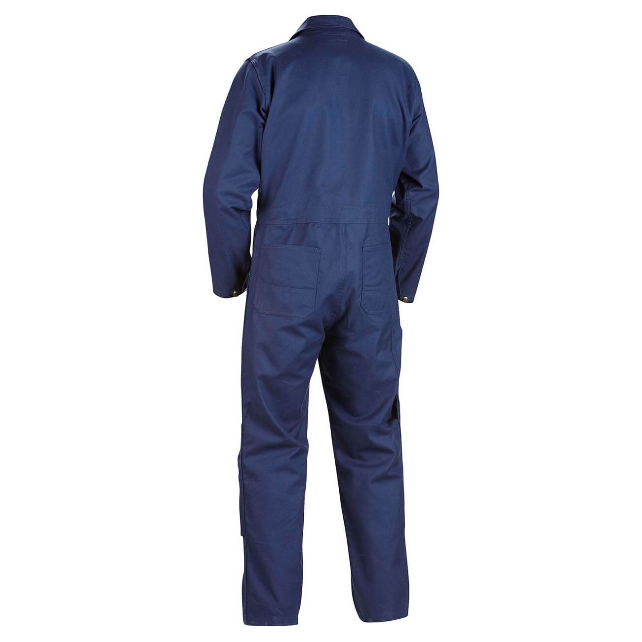 Blaklader 61511100 Work Overalls Knee-Protection Navy Blue Rear #colour_navy-blue