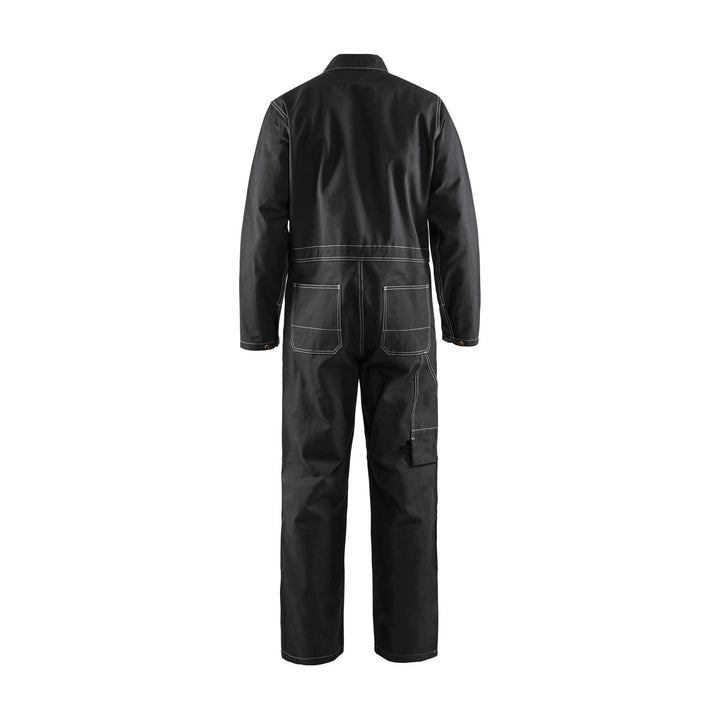 Blaklader 61511370 Work Overalls Knee-Protection Black Rear #colour_black