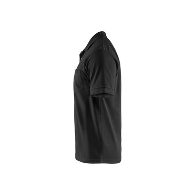 Blaklader 33051035 Work Polo Shirt Black Left #colour_black