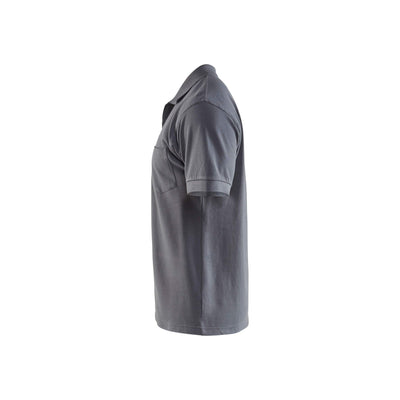 Blaklader 33051035 Work Polo Shirt Grey Left #colour_grey