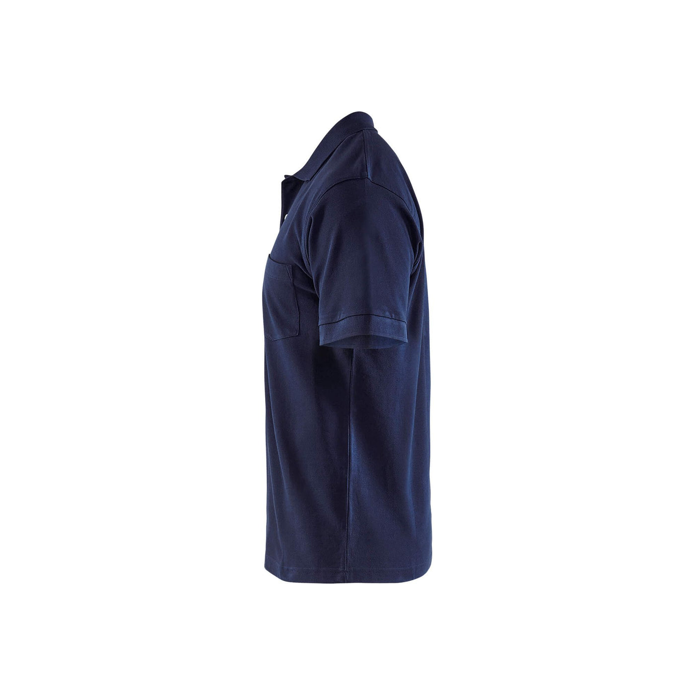 Blaklader 33051035 Work Polo Shirt Navy Blue Left #colour_navy-blue