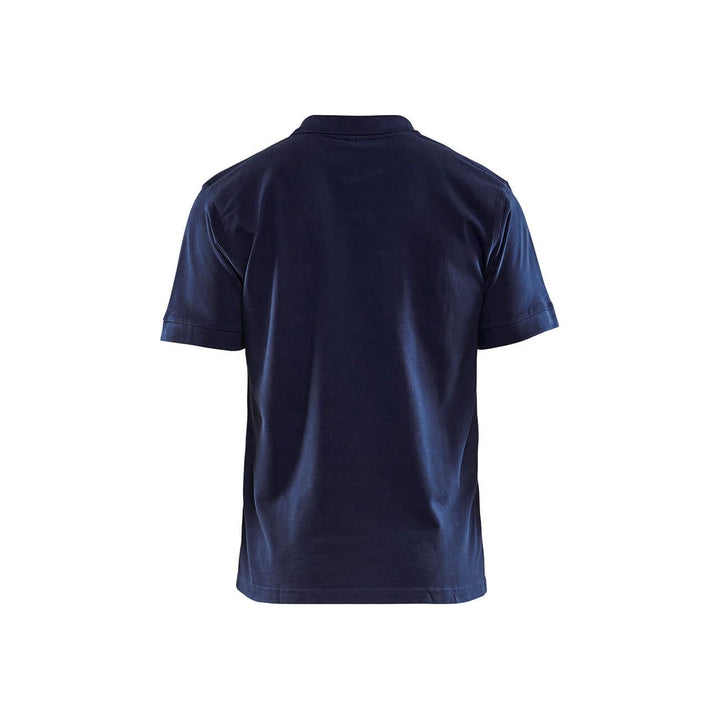 Blaklader 33051035 Work Polo Shirt Navy Blue Rear #colour_navy-blue