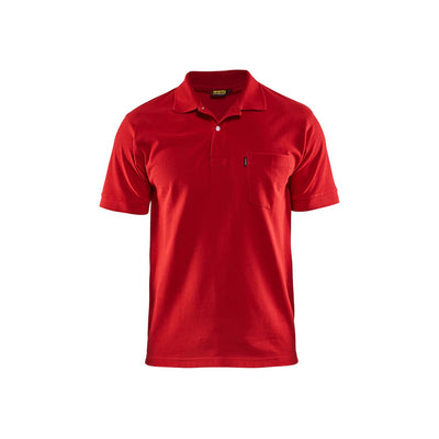 Blaklader 33051035 Work Polo Shirt Red Main #colour_red