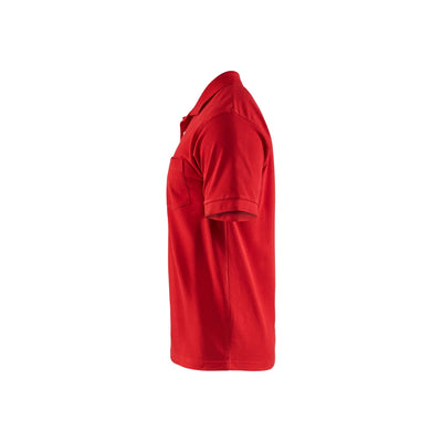 Blaklader 33051035 Work Polo Shirt Red Left #colour_red