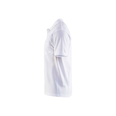Blaklader 33051035 Work Polo Shirt White Left #colour_white