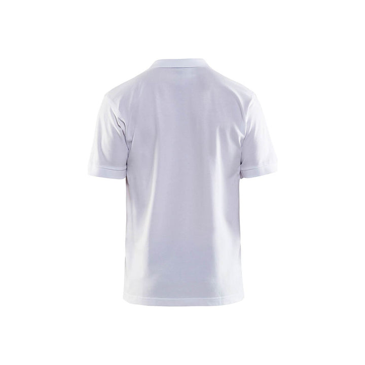 Blaklader 33051035 Work Polo Shirt White Rear #colour_white