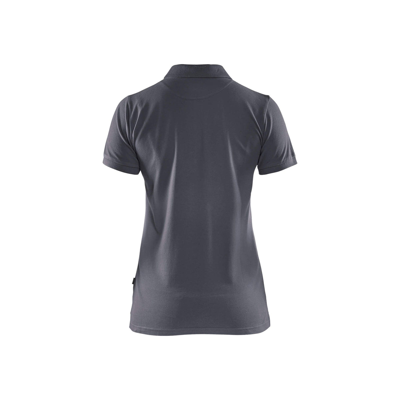 Blaklader 33071035 Work Polo Shirt Grey Rear #colour_grey
