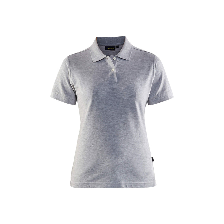 Blaklader 33071035 Work Polo Shirt Grey Melange Main #colour_grey-melange