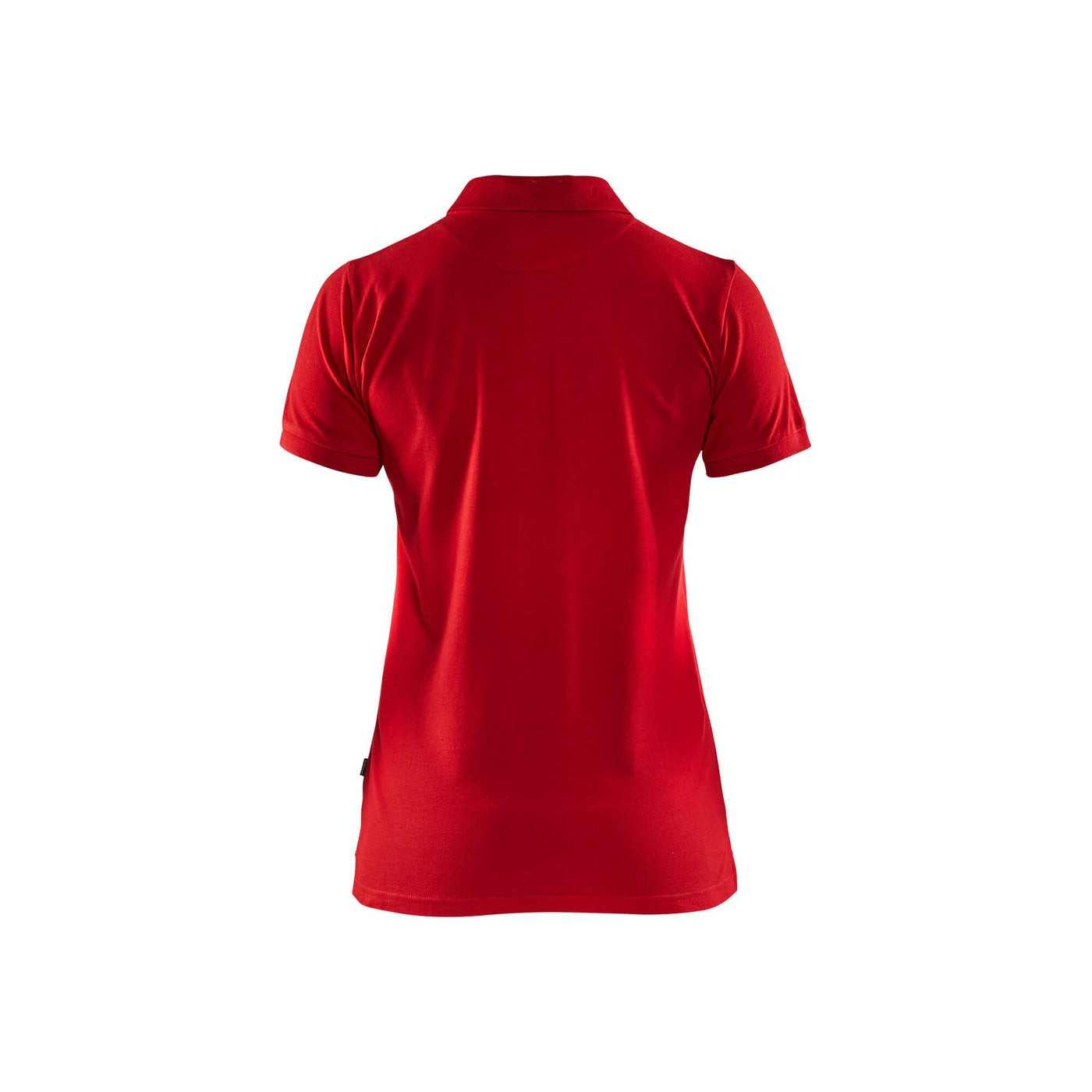 Blaklader 33071035 Work Polo Shirt Red Rear #colour_red