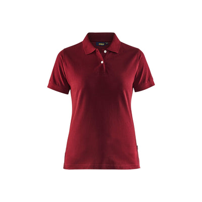Blaklader 33071035 Work Polo Shirt Wine Red Main #colour_wine-red