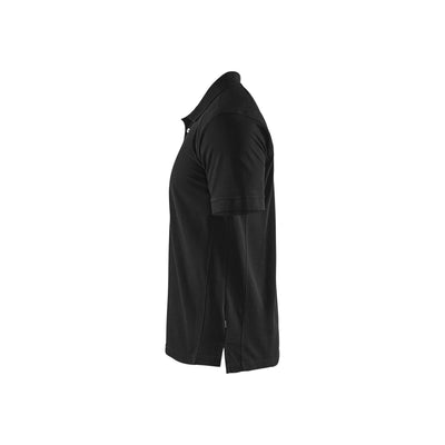 Blaklader 33241050 Work Polo Shirt Black Left #colour_black