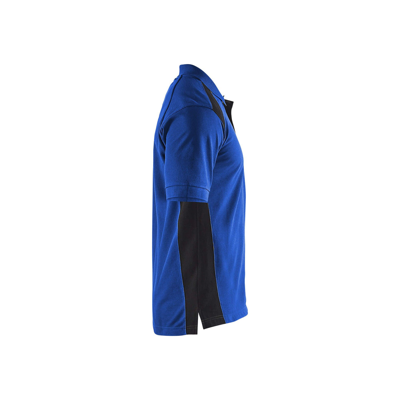 Blaklader 33241050 Work Polo Shirt Cornflower Blue/Black Right #colour_cornflower-blue-black