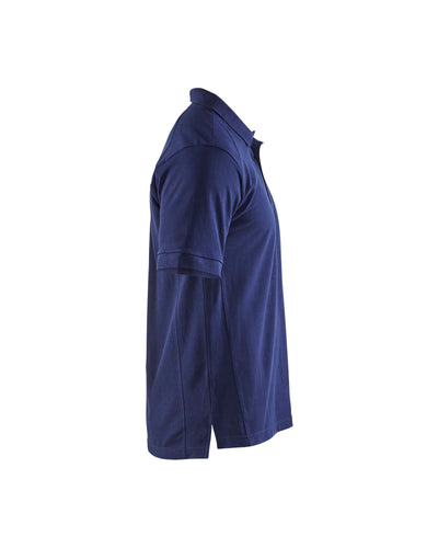 Blaklader 33241050 Work Polo Shirt Navy Blue Right #colour_navy-blue