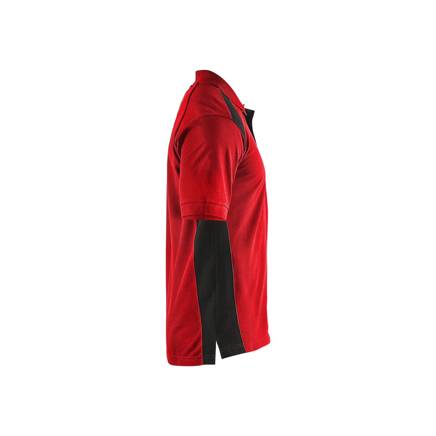Blaklader 33241050 Work Polo Shirt Red/Black Right #colour_red-black