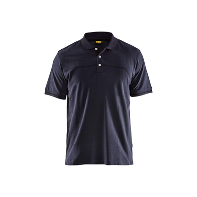 Blaklader 33891050 Work Polo Shirt Dark Navy Blue/Black Main #colour_dark-navyblack