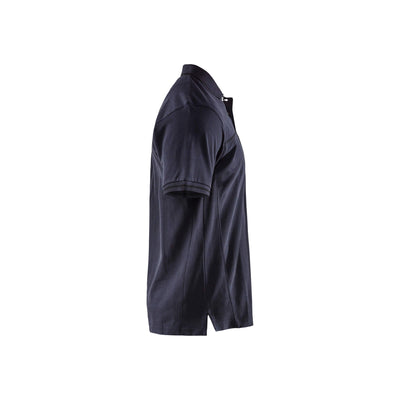Blaklader 33891050 Work Polo Shirt Dark Navy Blue/Black Right #colour_dark-navy-black