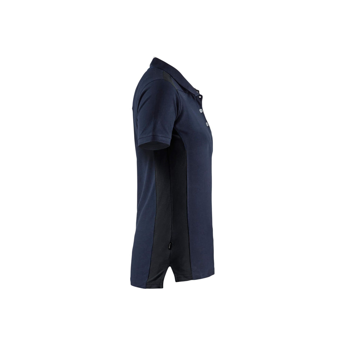 Blaklader 33901050 Work Polo Shirt Dark Navy Blue/Black Right #colour_dark-navy-black