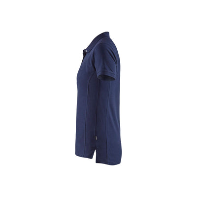 Blaklader 33901050 Work Polo Shirt Navy Blue Left #colour_navy-blue