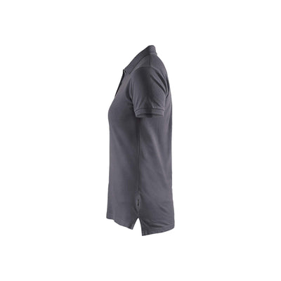 Blaklader 33071035 Work Polo Shirt Mid Grey Left #colour_mid-grey
