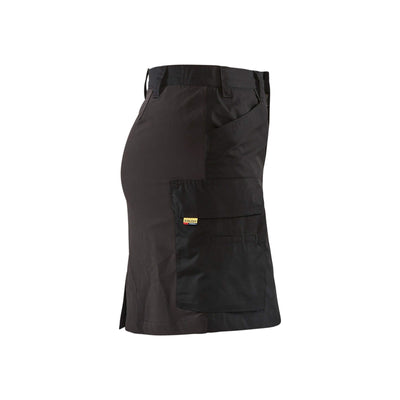 Blaklader 71481845 Work Skirt Stretch Black Right #colour_black