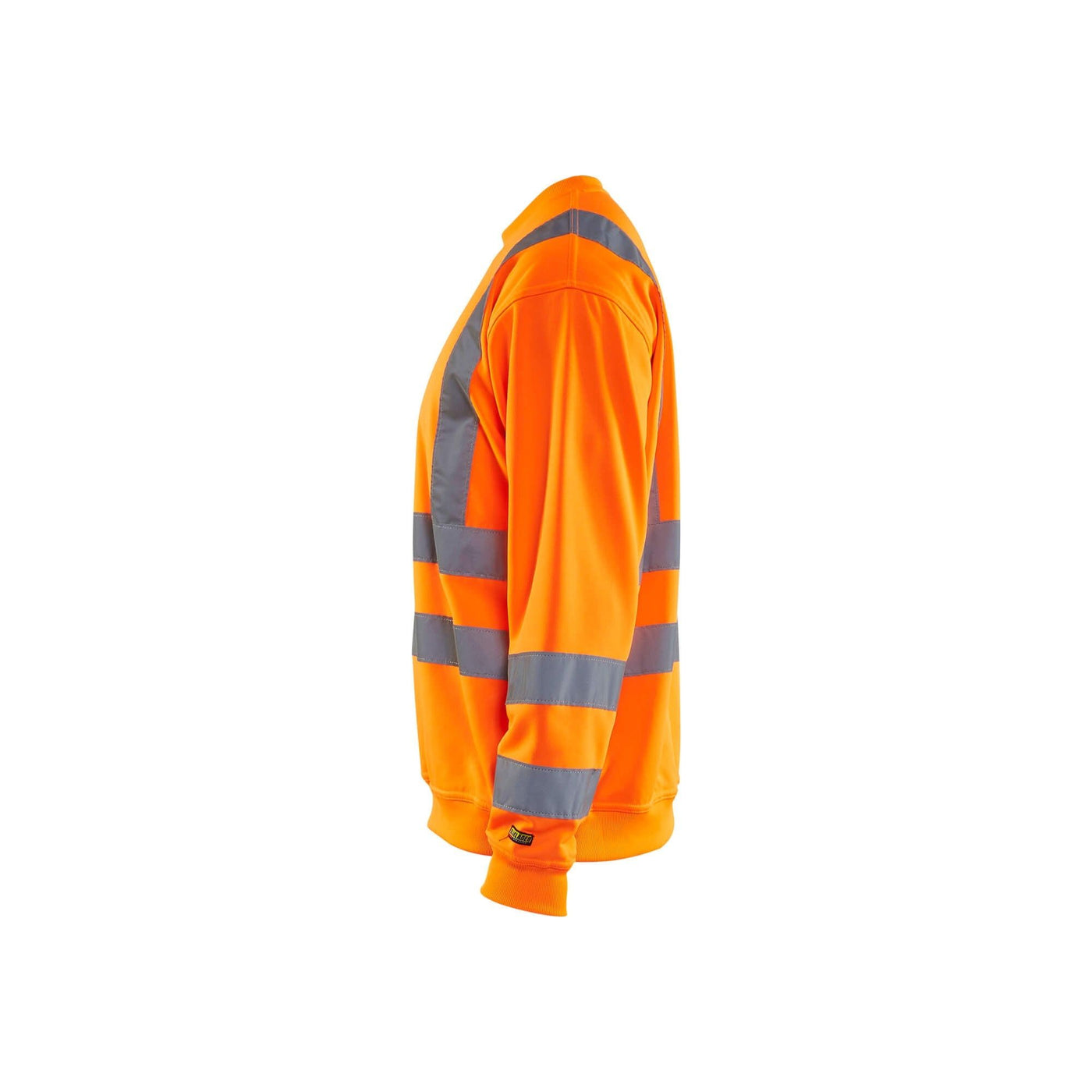 Blaklader 3341 Work Sweatshirt Hi-Vis Orange Right#colour_orange Left
