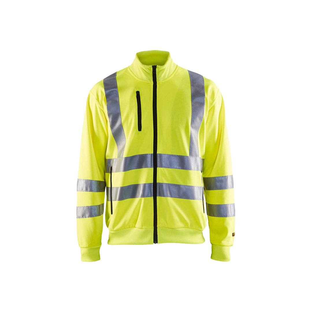 Blaklader 33581974 Work Sweatshirt Hi-Vis Hi-Vis Yellow Main #colour_yellow