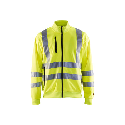 Blaklader 33581974 Work Sweatshirt Hi-Vis Hi-Vis Yellow Main #colour_yellow
