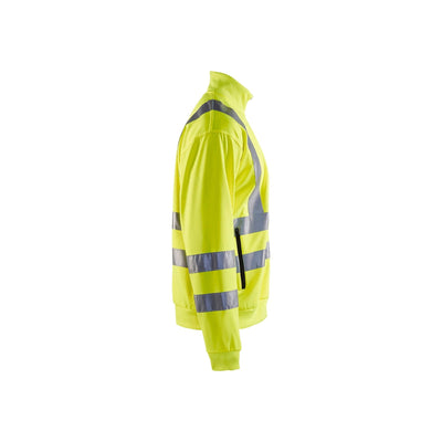 Blaklader 33581974 Work Sweatshirt Hi-Vis Hi-Vis Yellow Right #colour_yellow