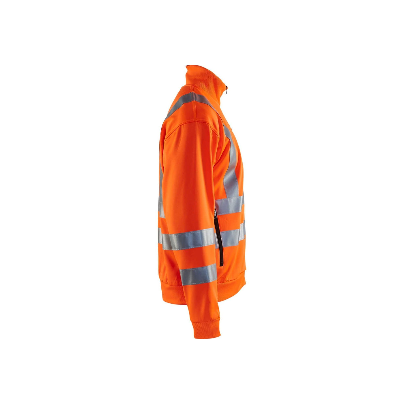 Blaklader 33581974 Work Sweatshirt Hi-Vis Orange Right #colour_orange