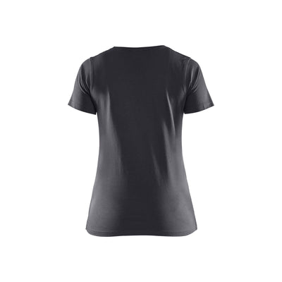 Blaklader 33341042 Work T-Shirt Mid Grey Rear #colour_mid-grey