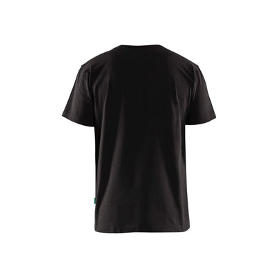 Blaklader 35311042 Work T-Shirt 3D Black Rear #colour_black