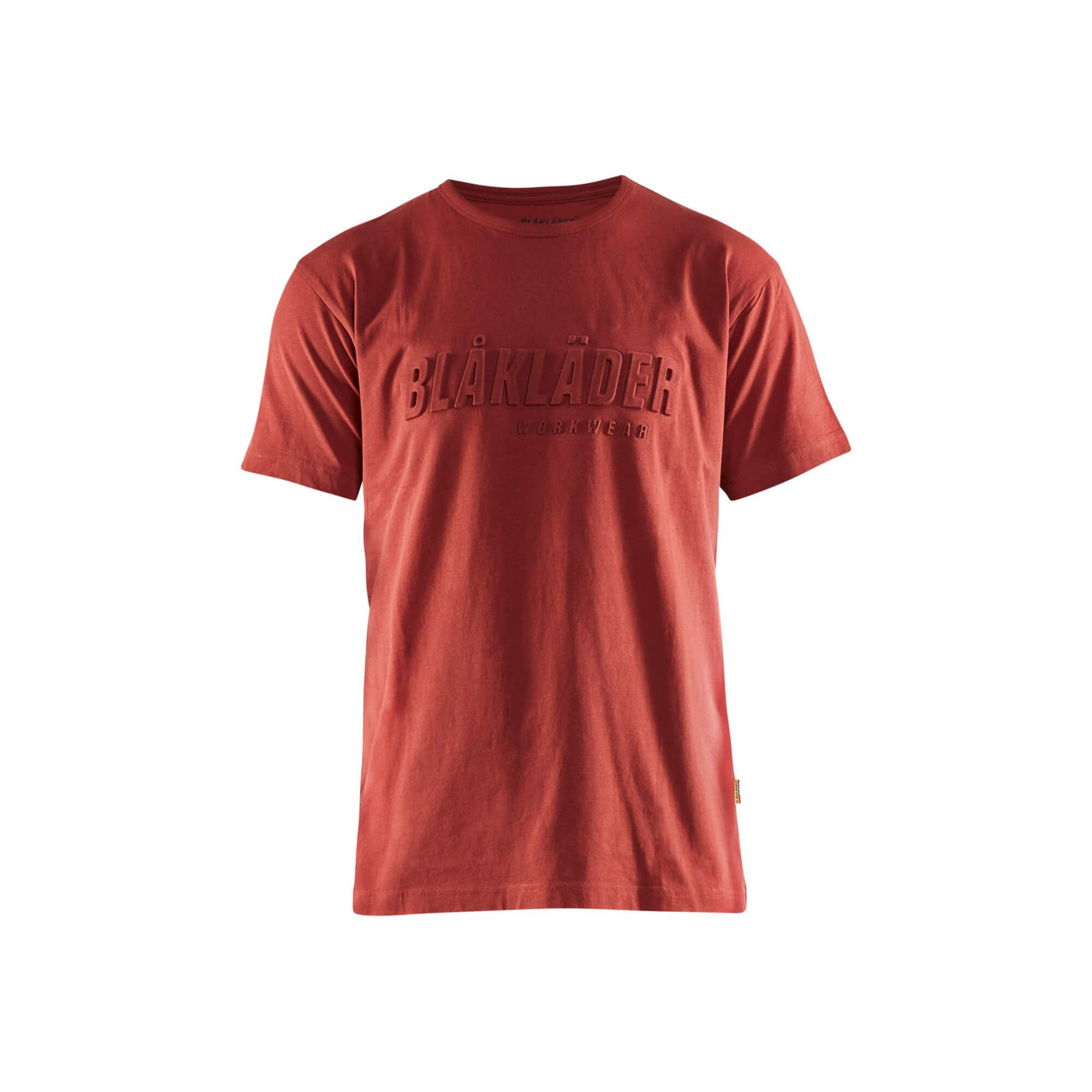 Blaklader 35311042 Work T-Shirt 3D Burned Red Main #colour_burned-red
