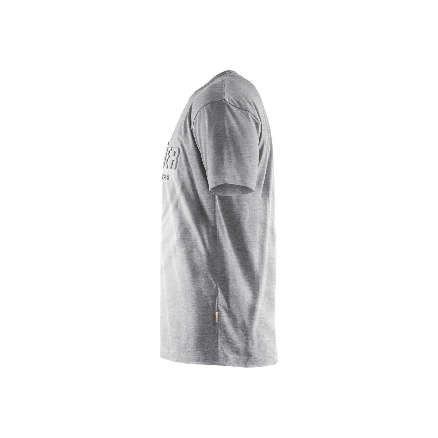 Blaklader 35311043 Work T-Shirt 3D Grey Melange Left #colour_grey-melange