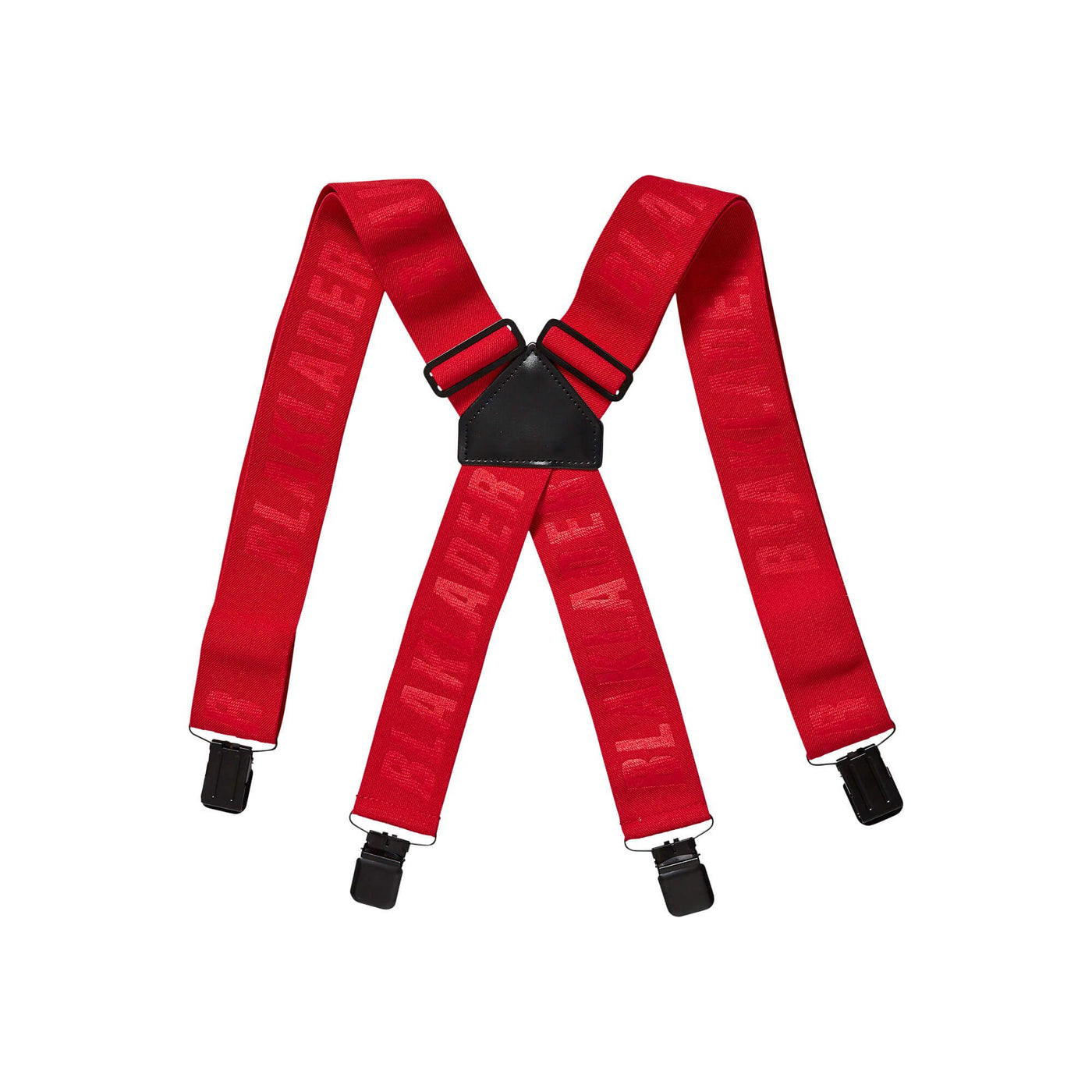 Blaklader 40091006 Work Trousers Braces Red Main #colour_red