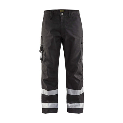 Blaklader 14511811 Work Trousers Multi-Pocket Black Main #colour_black