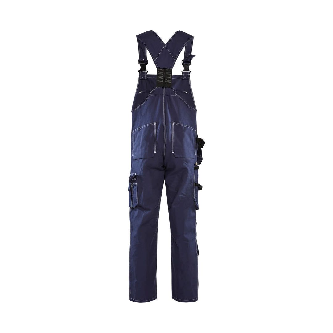 Blaklader 26001370 Workwear Bib Overalls Navy Blue Rear