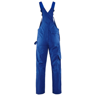Blaklader 26101800 Workwear Bib Overalls Cornflower Blue Rear #colour_cornflower-blue