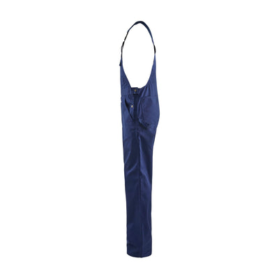 Blaklader 26101800 Workwear Bib Overalls Navy Blue Left #colour_navy-blue